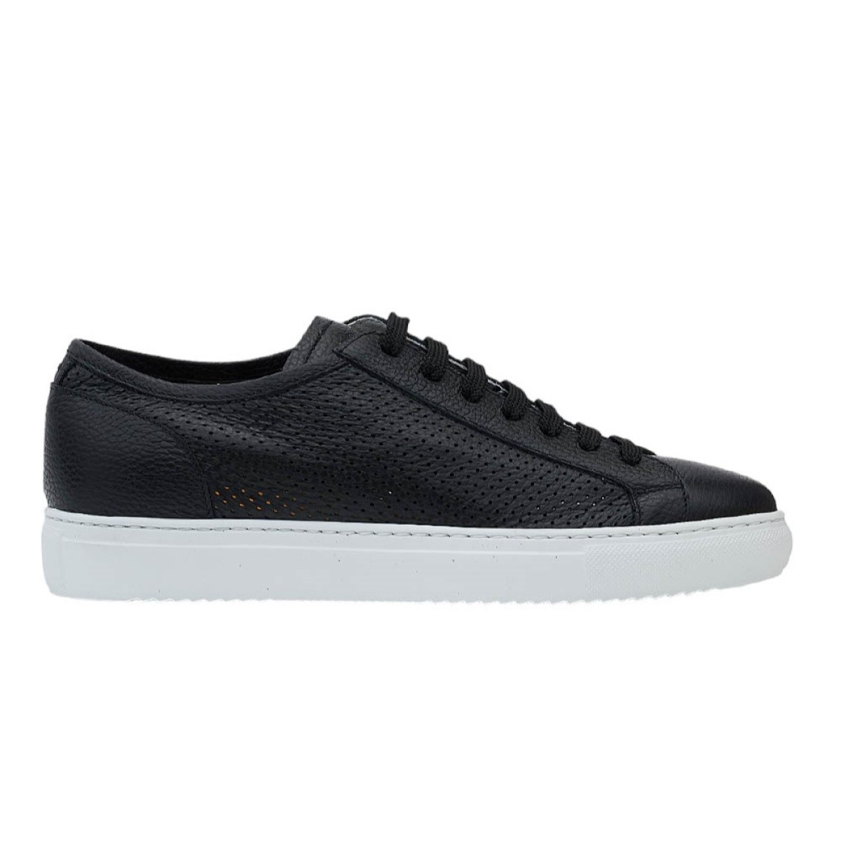 Sneakers Δερμάτινα - ΜΑΥΡΟ