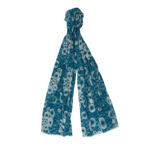  Summer scarf - TURQUOISE