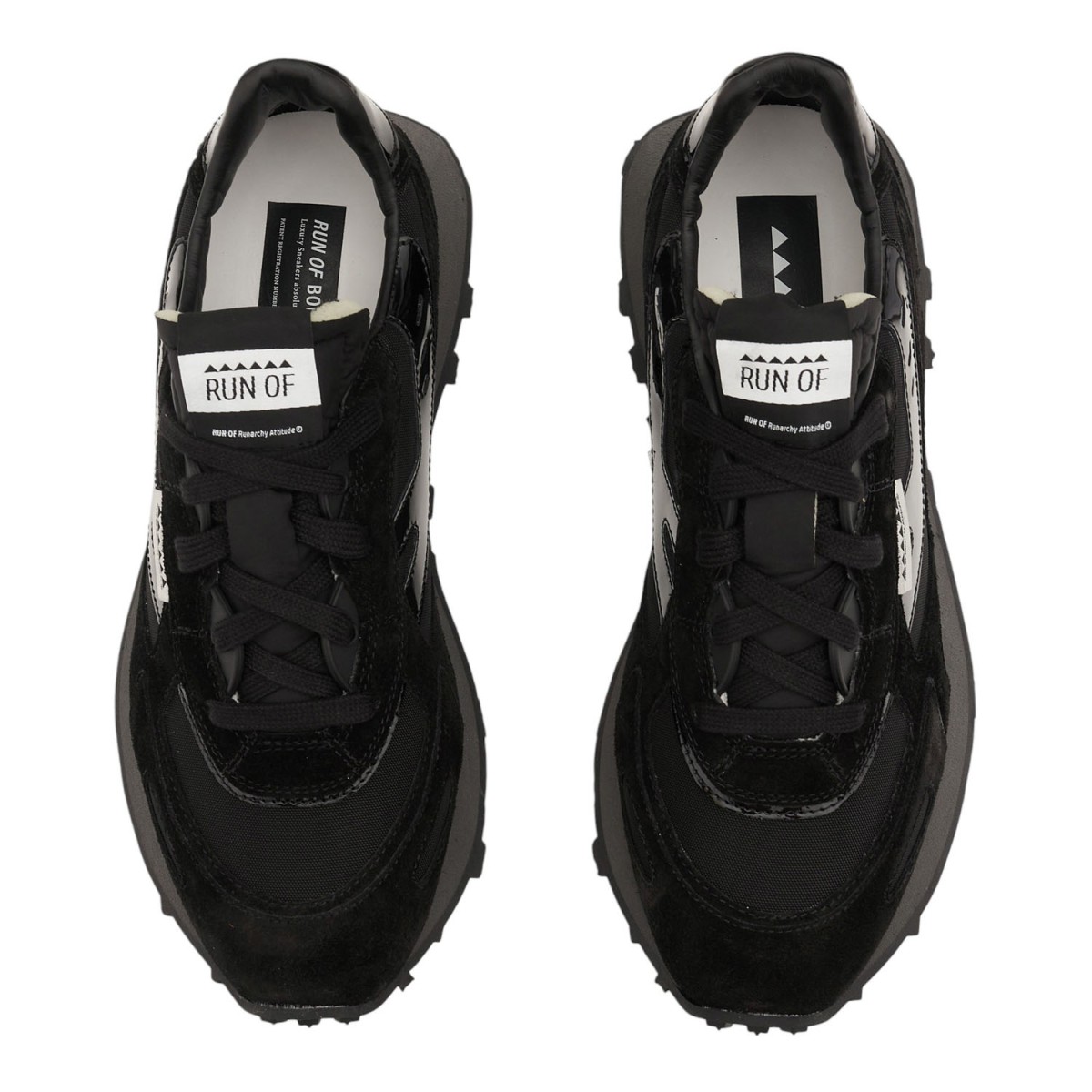 Sneakers DARKNESS M  - ΜΑΥΡΟ