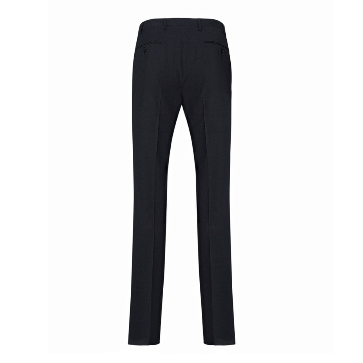 Cool Wool Trousers  - DARK GREY