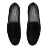 Loafers Velvet - ΜΑΥΡΟ