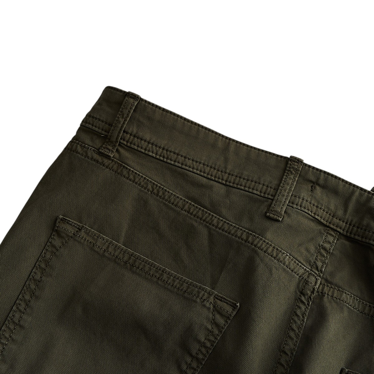 5Pockets Trousers STEVE  - OLIVE GREEN