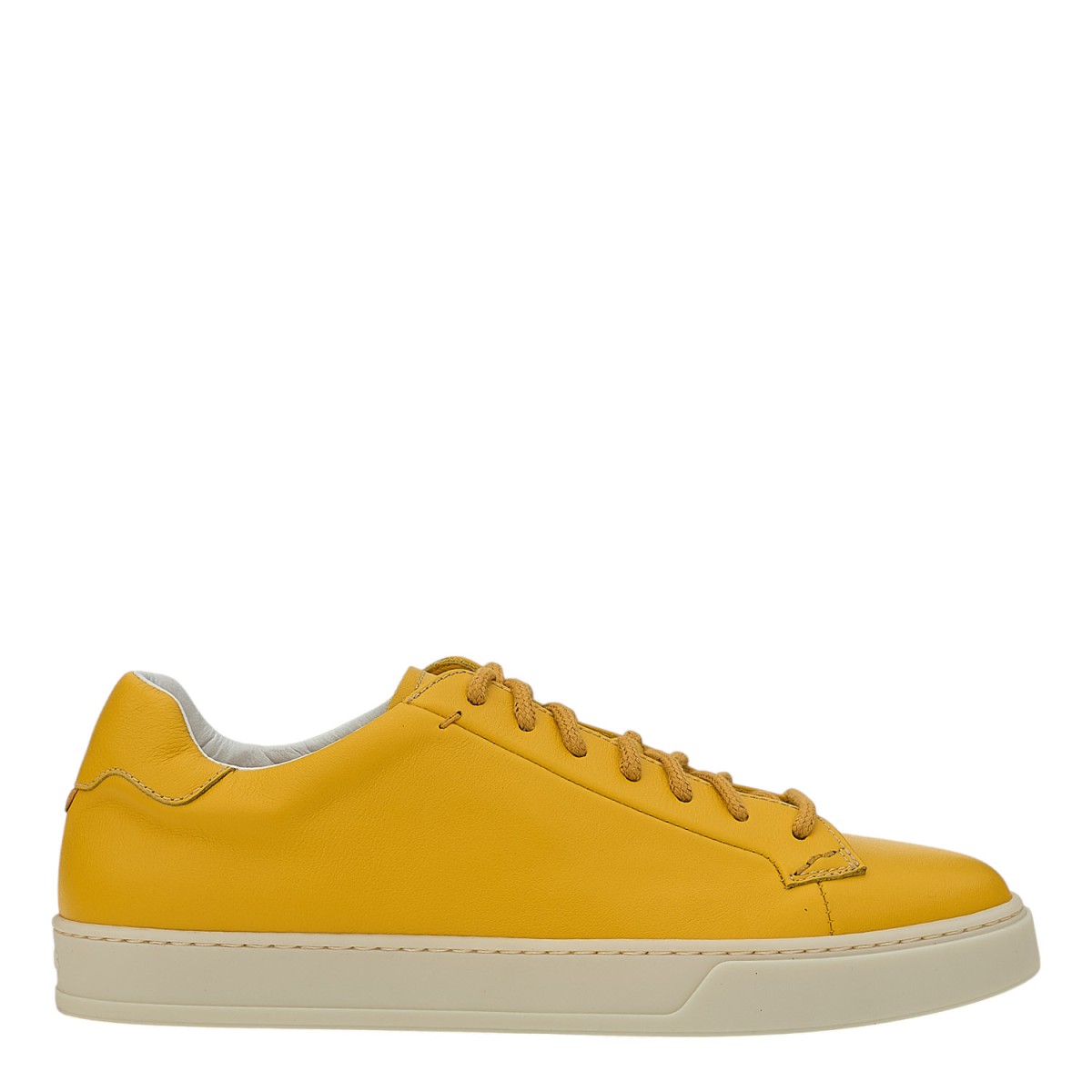 Sneakers Δερμάτινα - ΚΙΤΡΙΝΟ