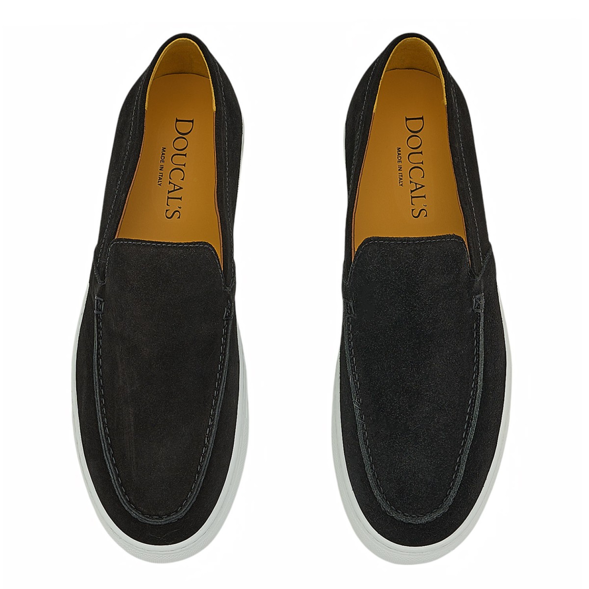 Loafers Suede  - ΜΑΥΡΟ