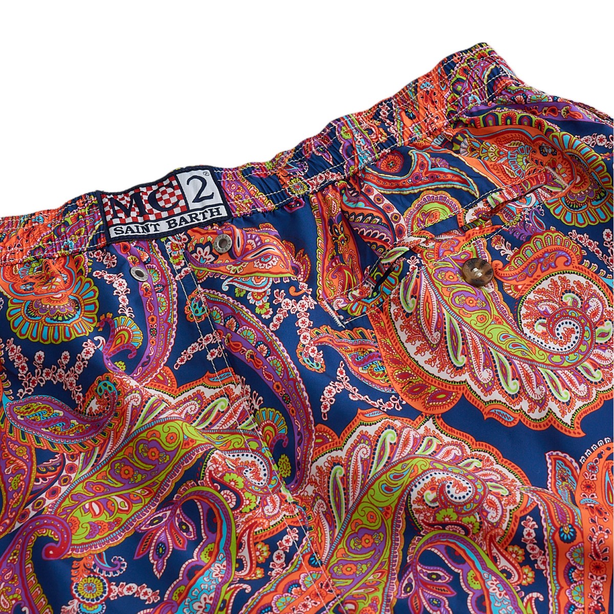 Μαγιό Lighting | Paisley draw - ΠΟΡΤΟΚΑΛΙ
