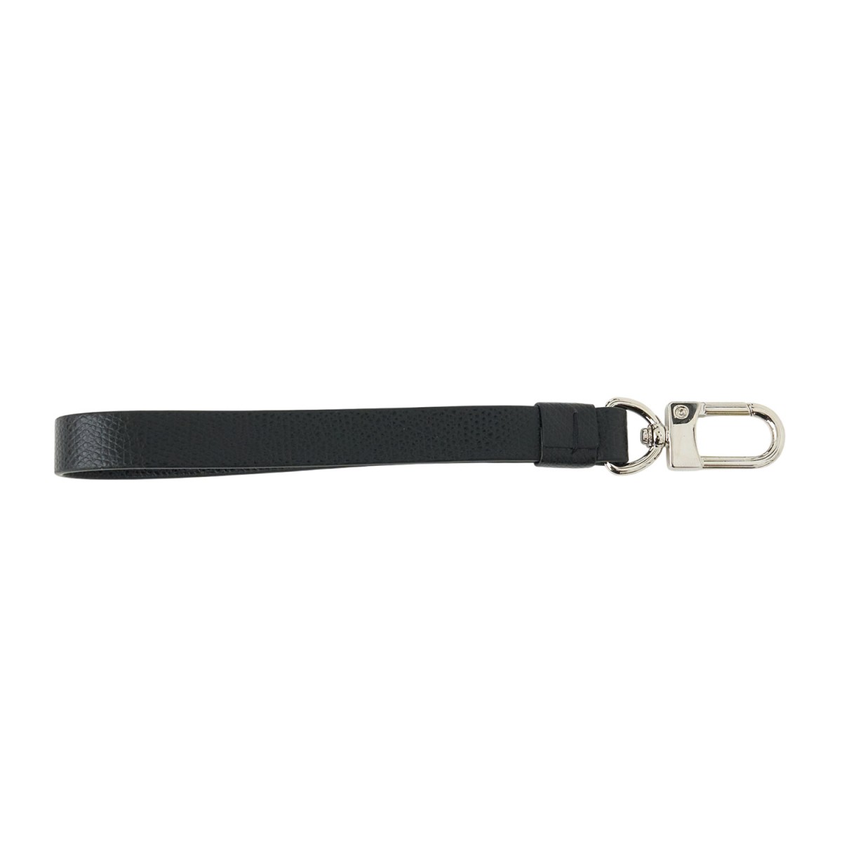Double-zip wallet VITELLO PALMELLATO - BLACK