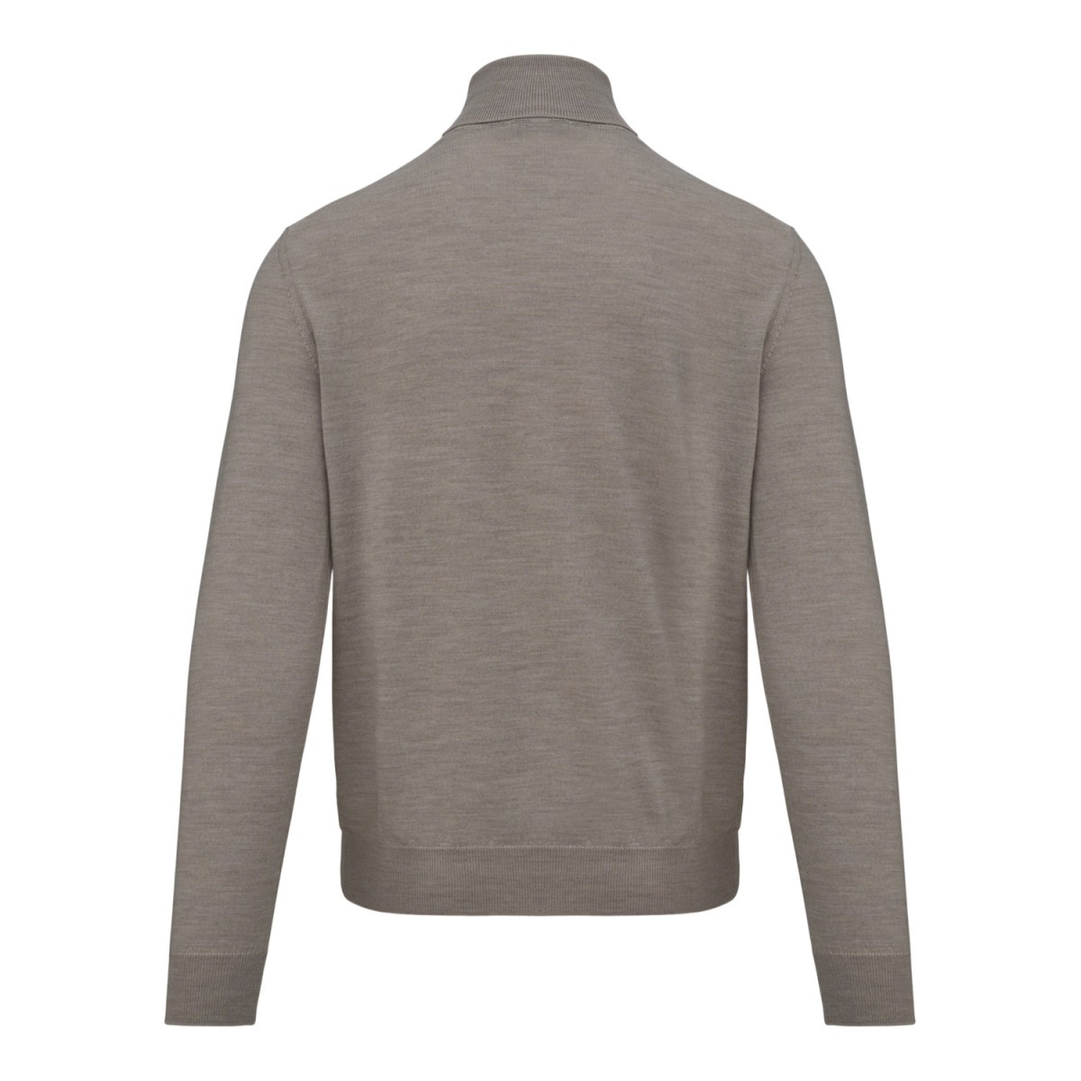 Turtleneck Sweater - BEIGE