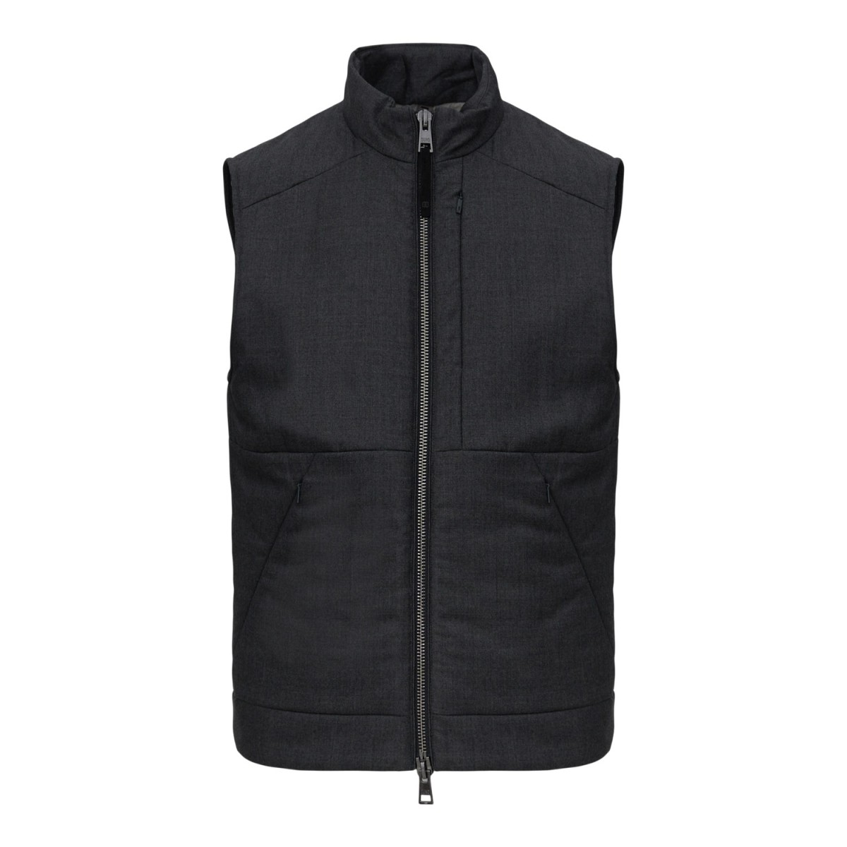 Sleeveless Jacket - GREY