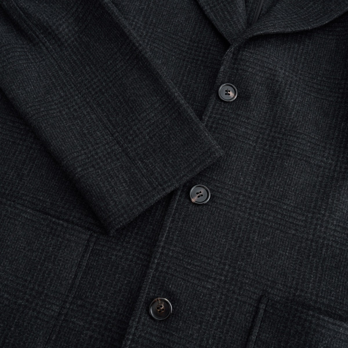 Unconstracted Coat - GREY