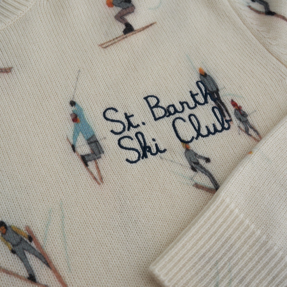 Πουλόβερ Ski Time - OFF WHITE