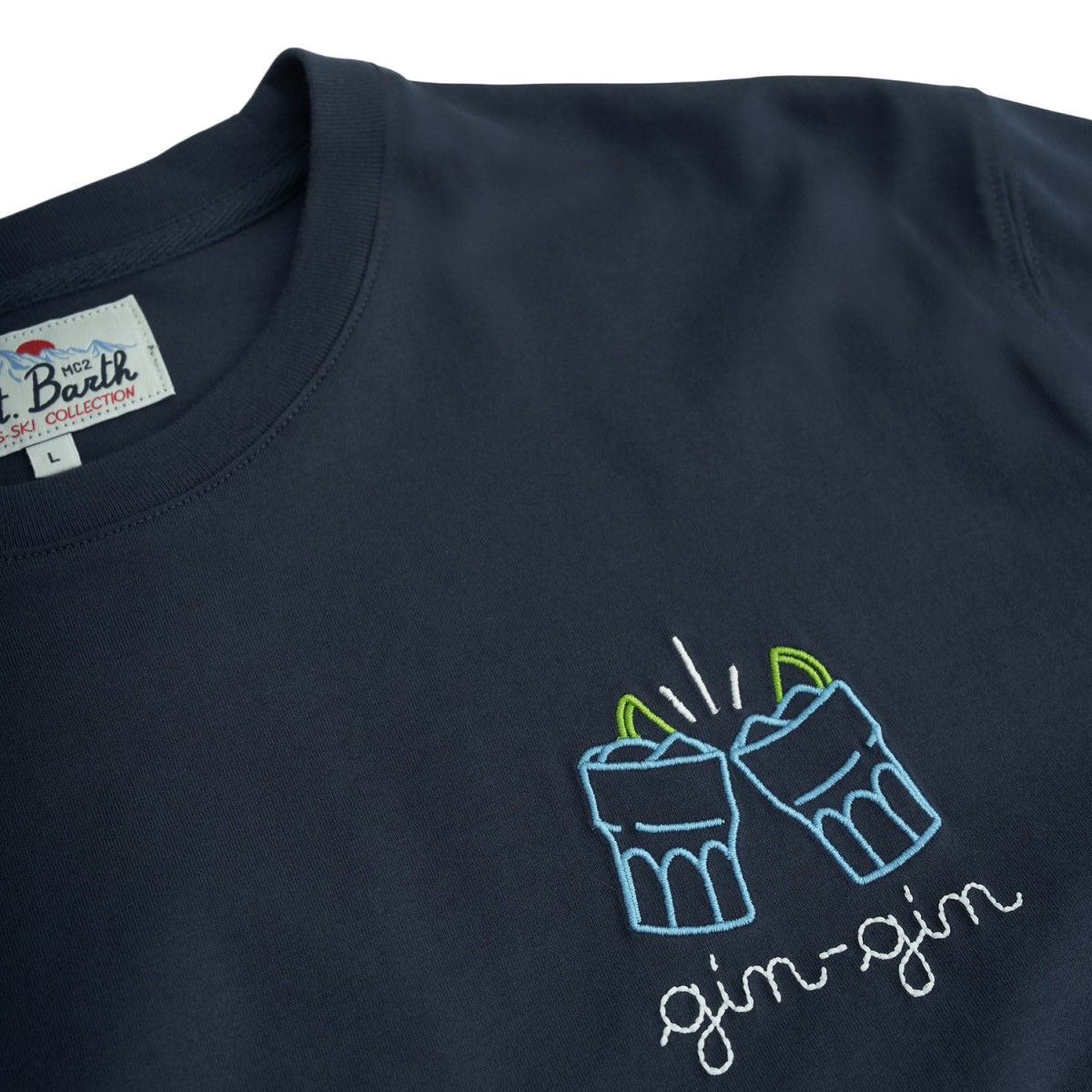 T-Shirt Gin Gin - ΜΠΛΕ