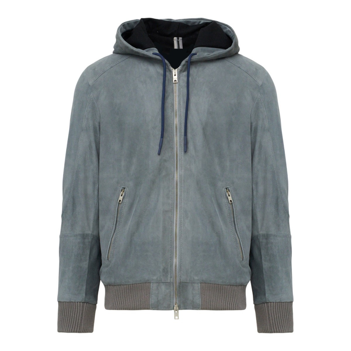 Leather Jacket - GREY