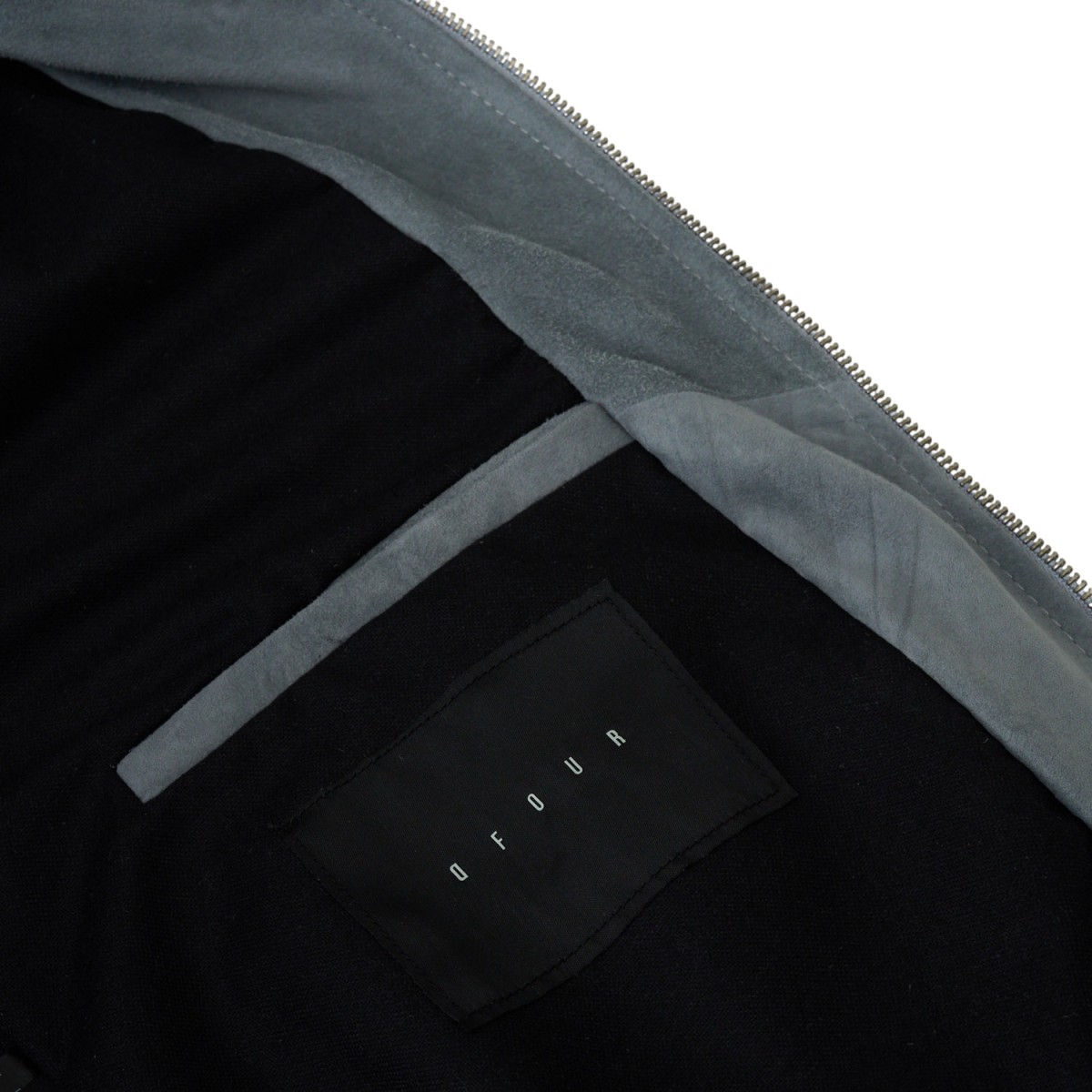 Leather Jacket - GREY