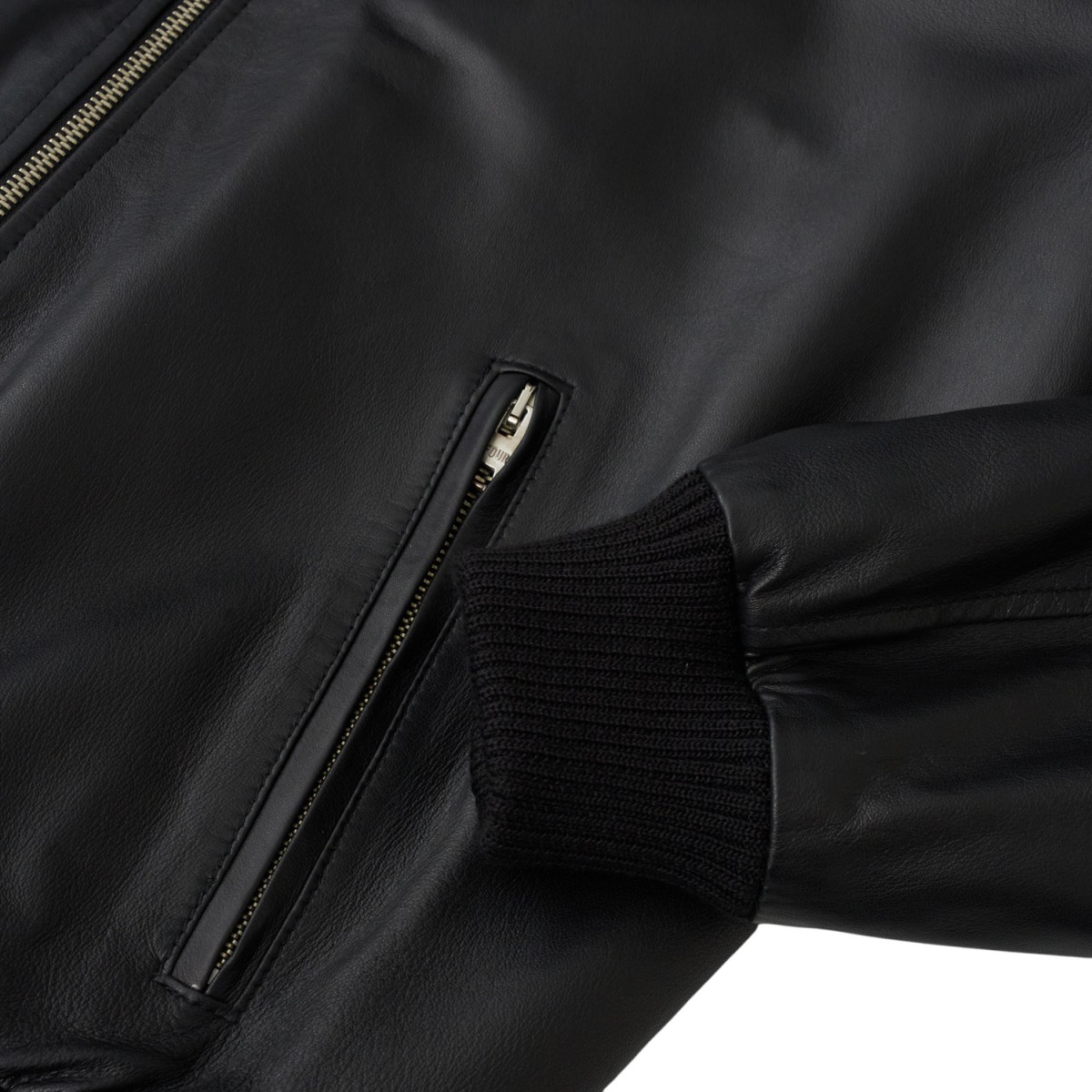 Δερμάτινο Jacket - ΜΑΥΡΟ