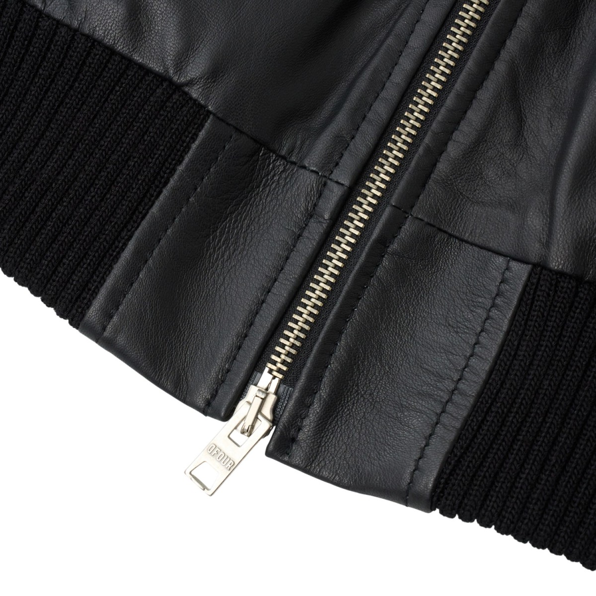 Δερμάτινο Jacket - ΜΑΥΡΟ