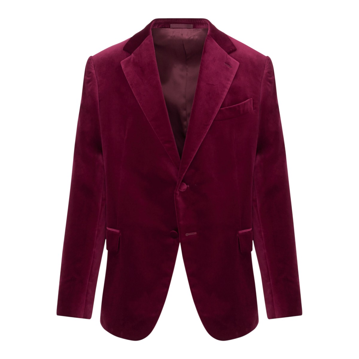 Velvet Jacket  - BORDEAUX