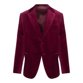 Velvet Jacket  - BORDEAUX