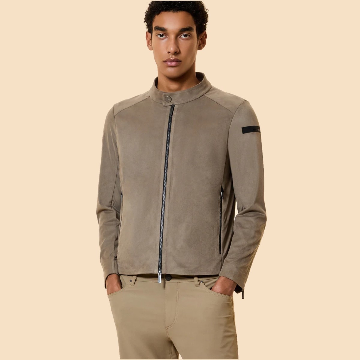 Jacket Nabucco Biker - ΜΠΕΖ ΣΚΟΥΡΟ