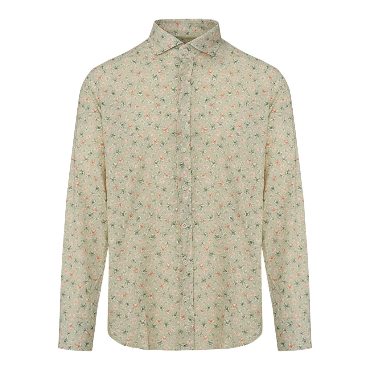 Shirt Floral - PISTACHIO