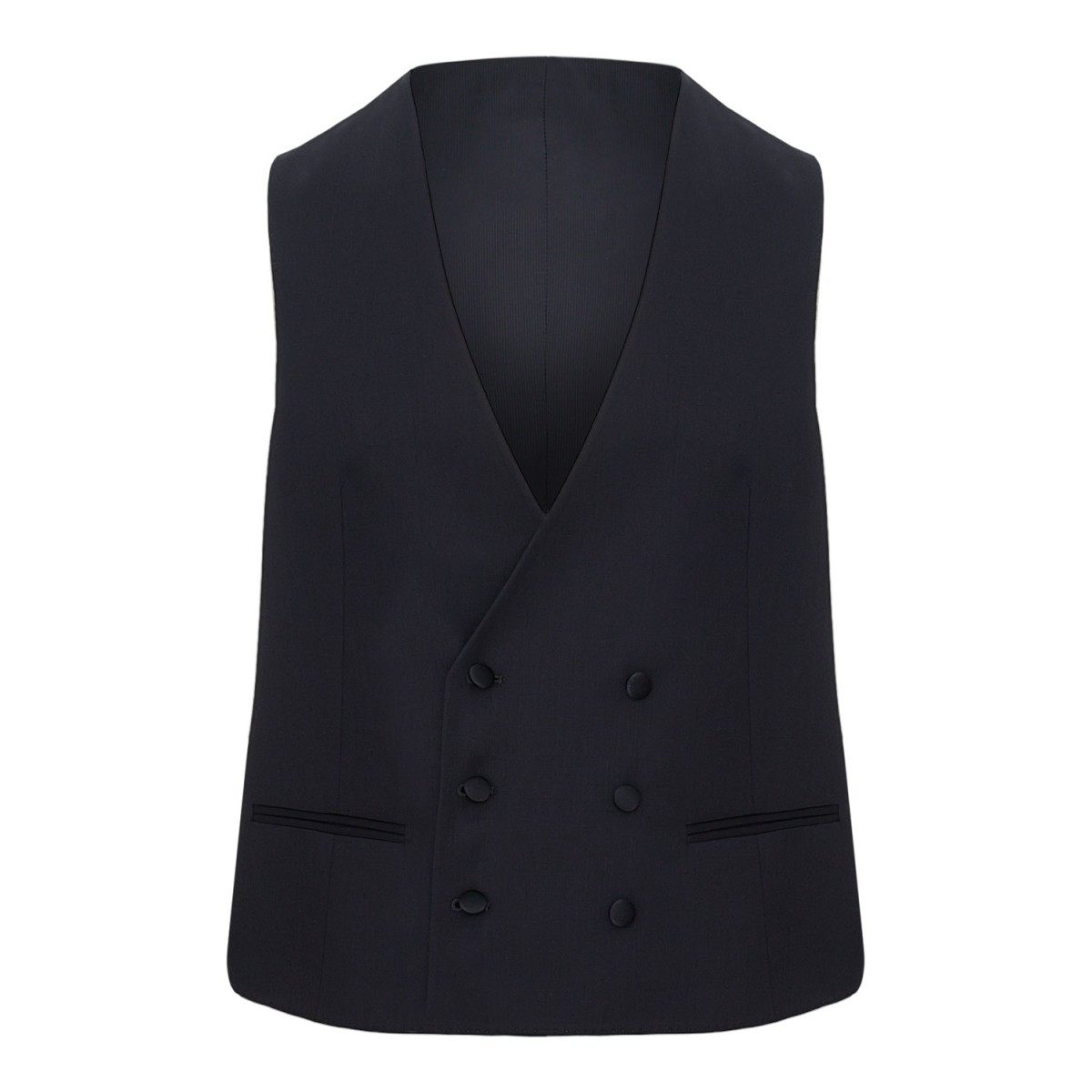 Suit Double breast Vest - DARK BLUE