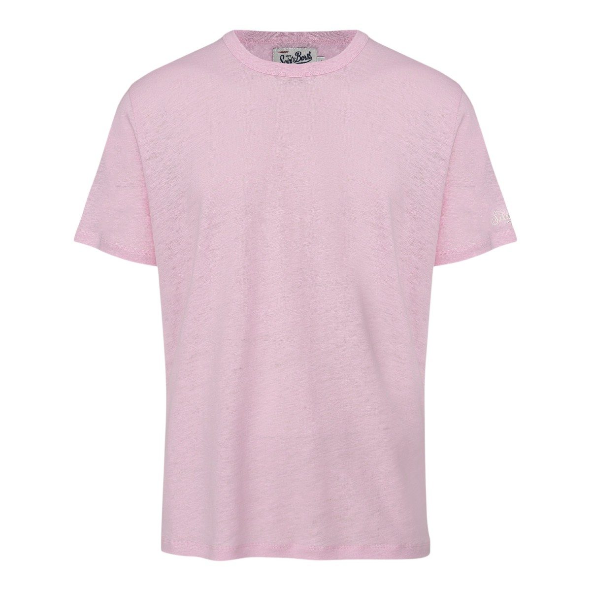 T-Shirt Λινό  - ΡΟΖ