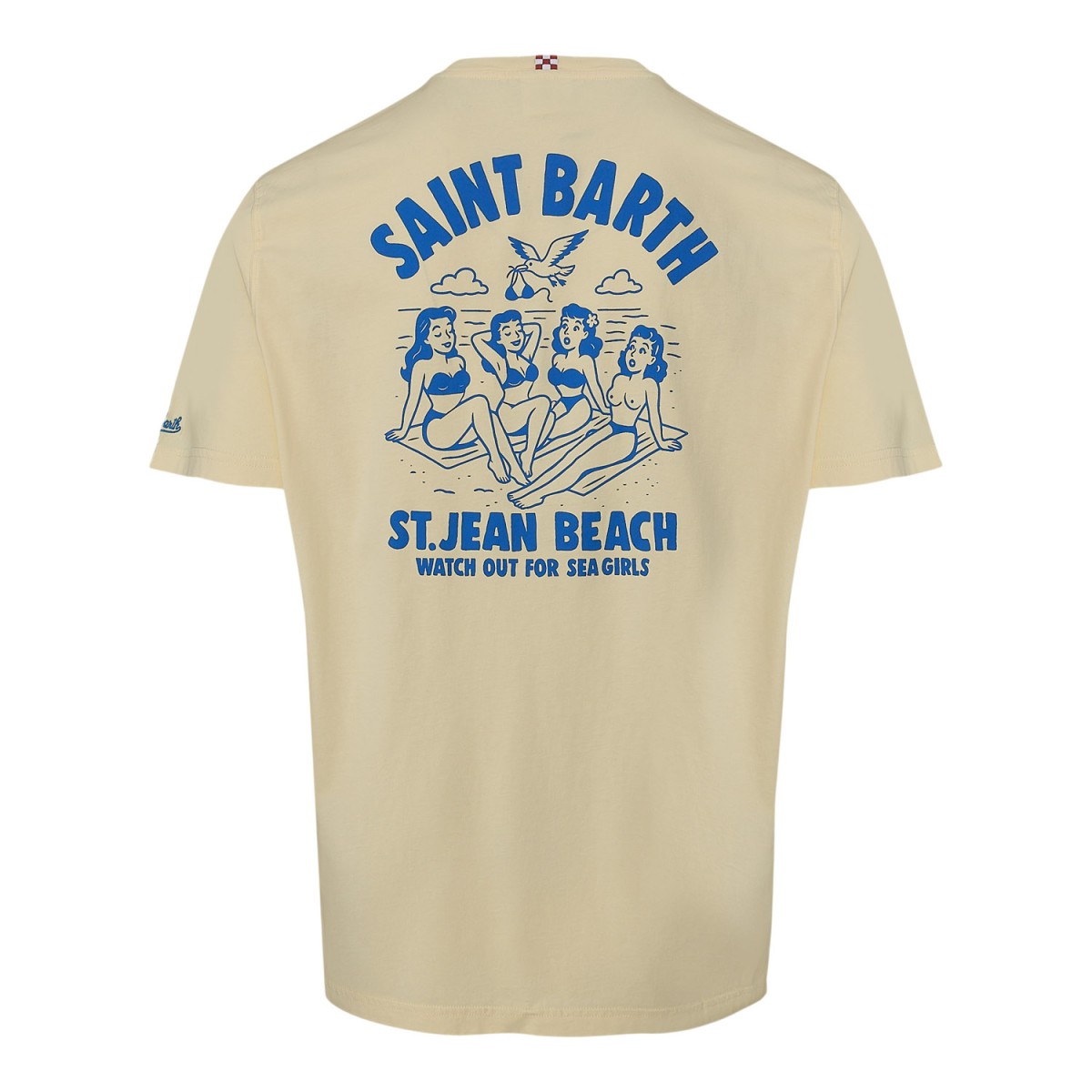 T-Shirt | Sea Girls beach - ΚΙΤΡΙΝΟ ΠΑΣΤΕΛ