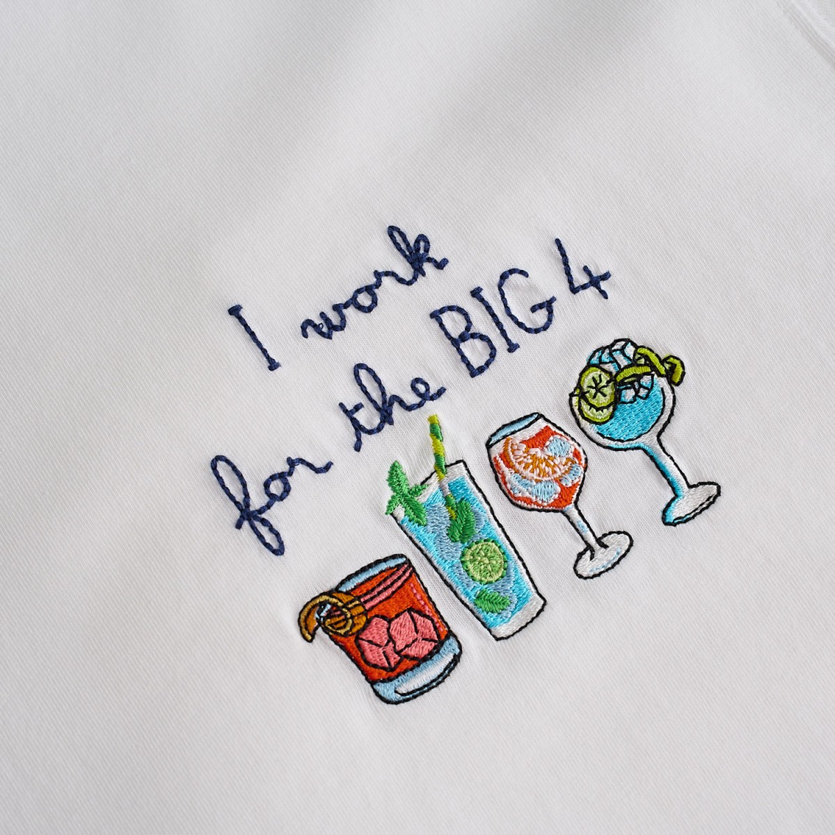 T-Shirt | Big four Drings - ΛΕΥΚΟ