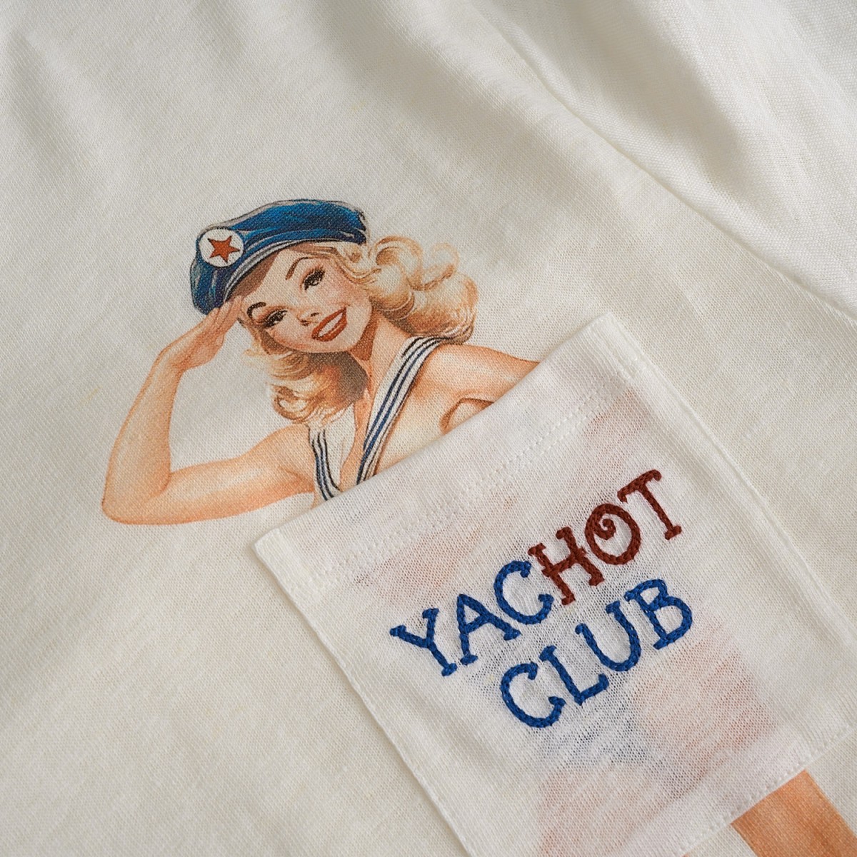 T-Shirt | Hot Sailor - ECRU