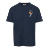 T-Shirt | Homer Surfer - ΜΠΛΕ