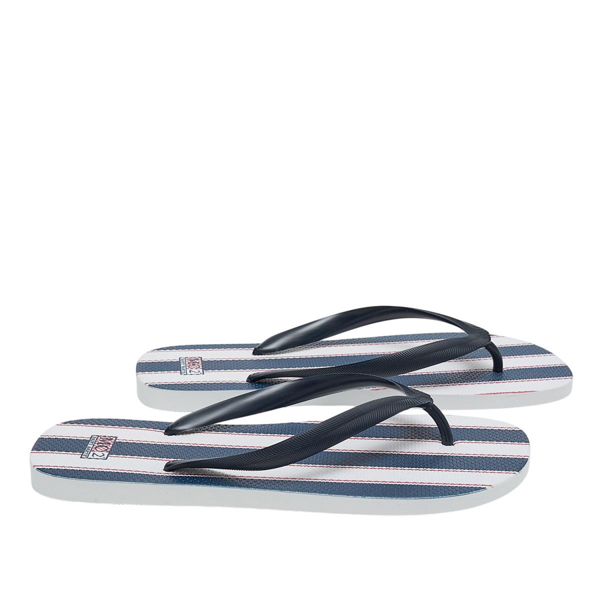 Flip-flops | Beach Stripes - BLUE