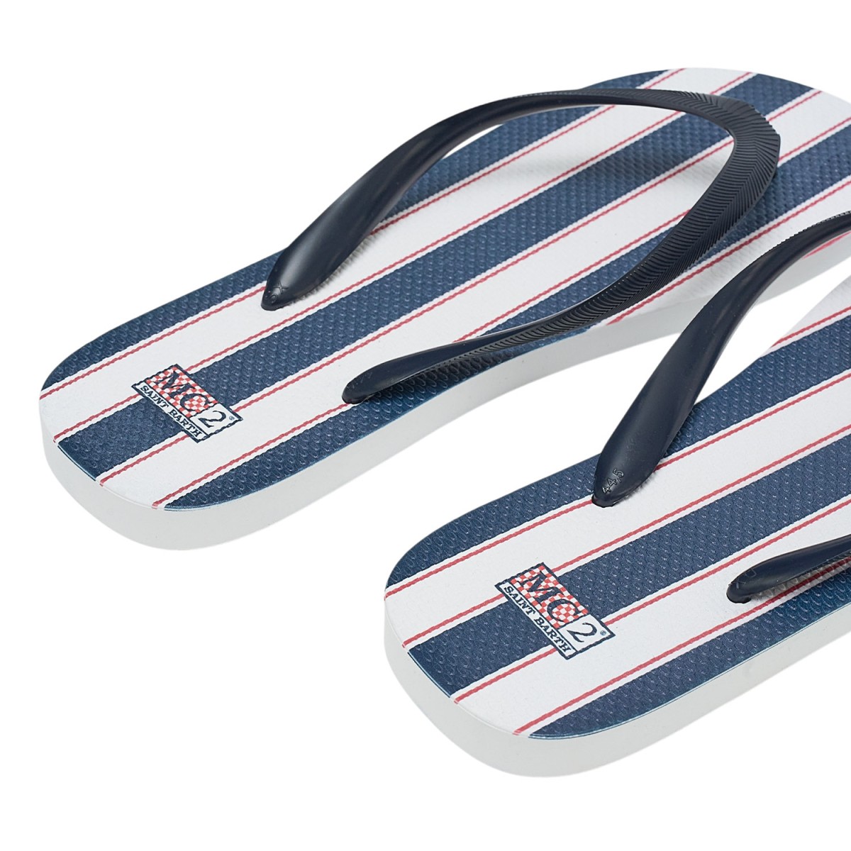 Flip-flops | Beach Stripes - BLUE