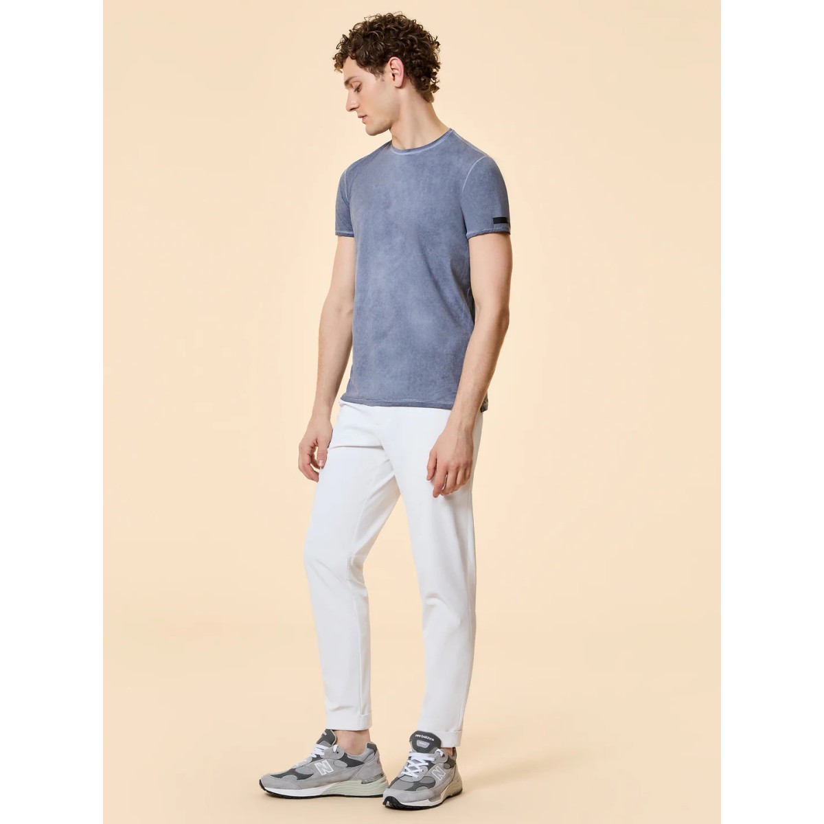 T-Shirt Oxford - ΓΚΡΙ