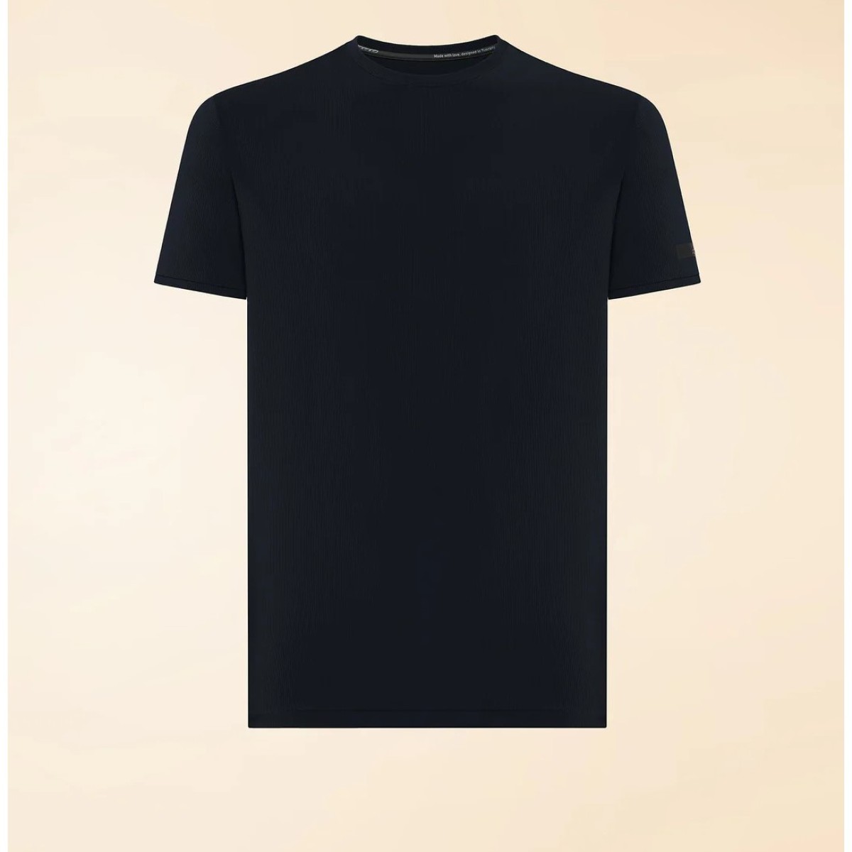 T-Shirt Rib - ΜΠΛΕ