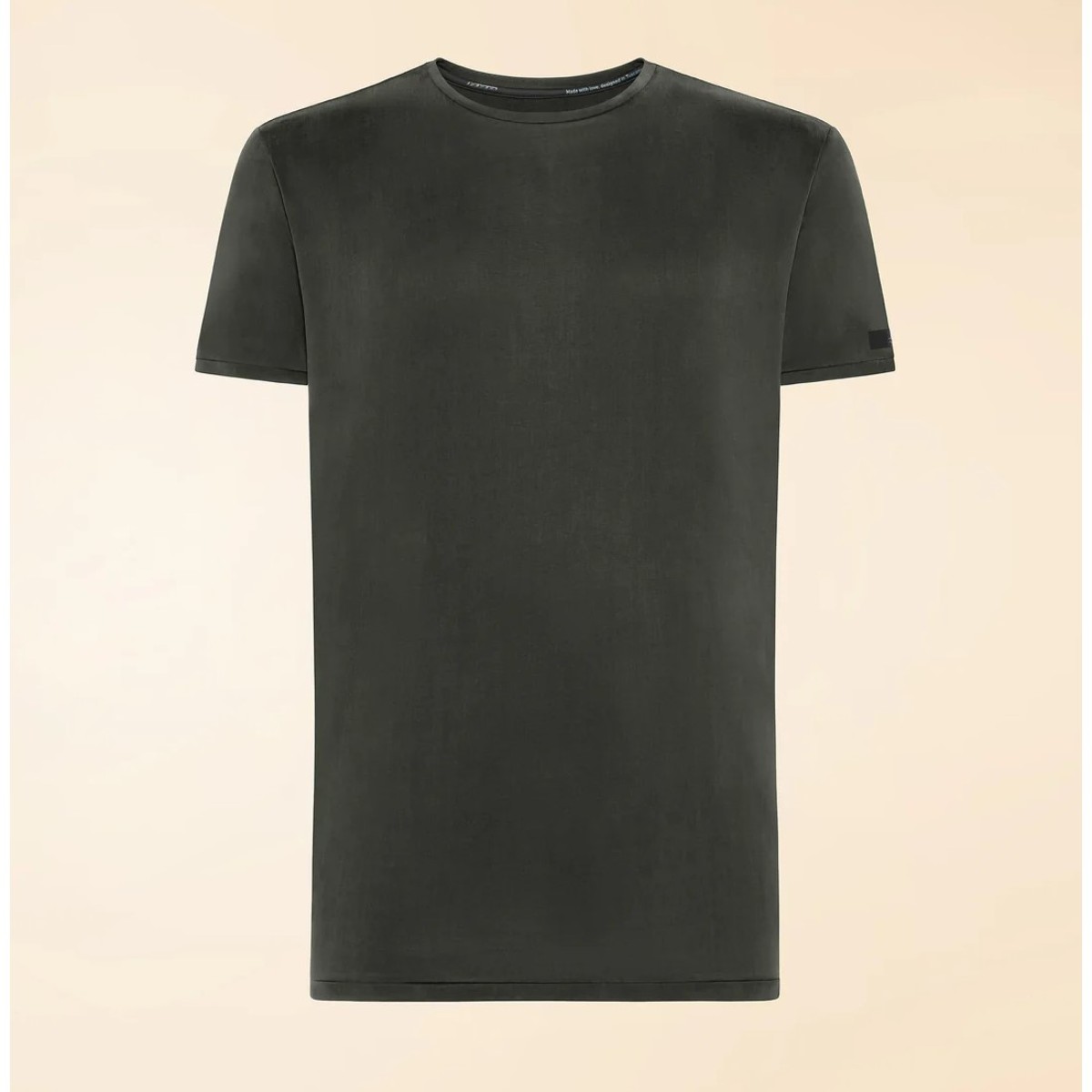 T-shirt Cupro - DARK OLIVE GREEN