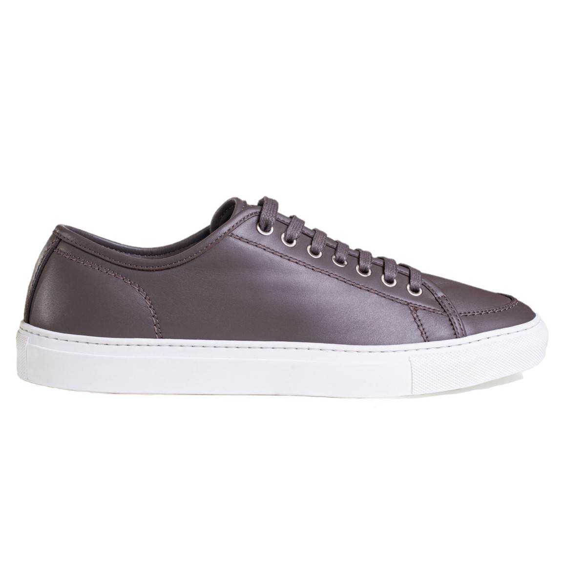 Sneakers Δερμάτινα - ΓΚΡΙ