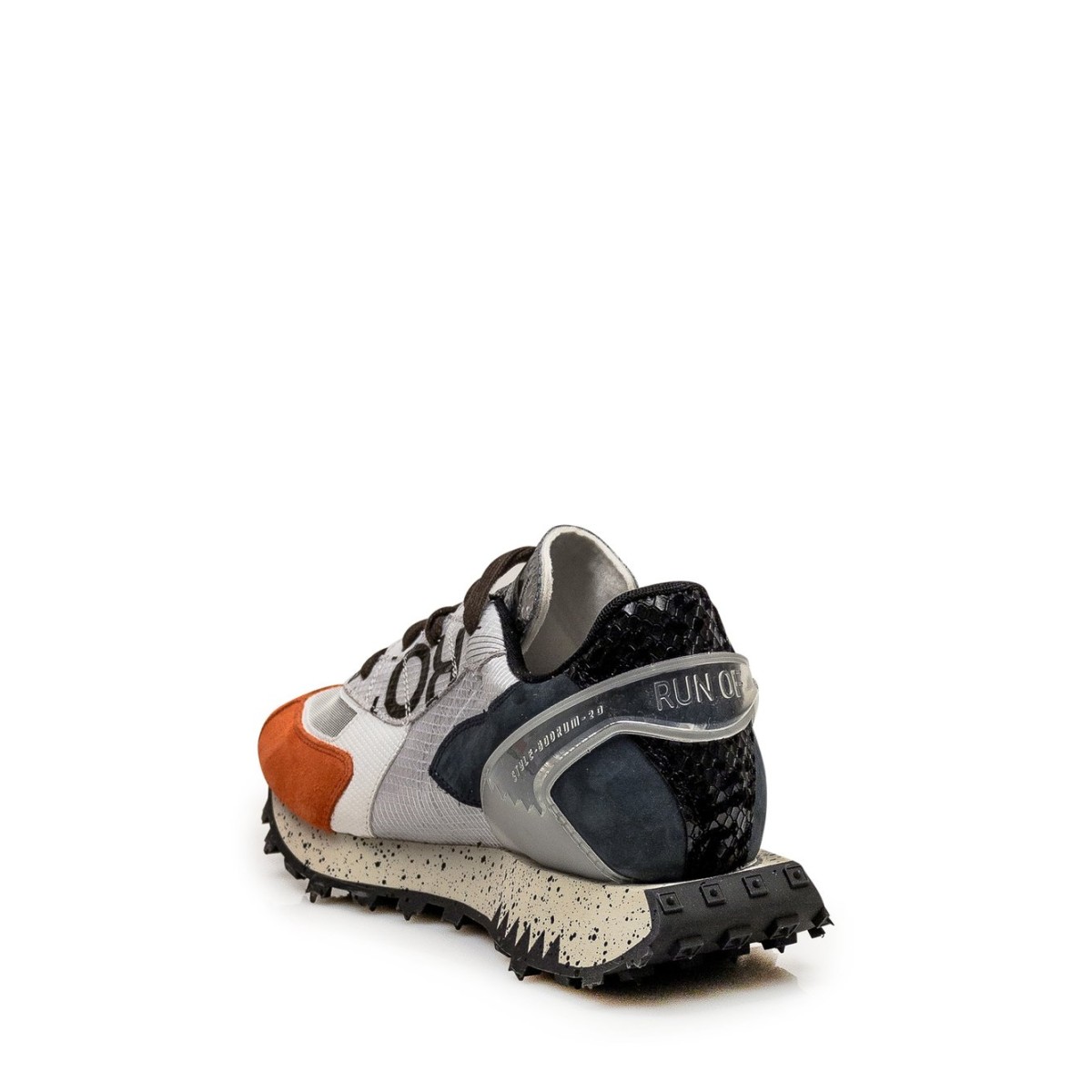 Sneakers RO1 HYPE M - ΜΑΥΡΟ ΠΟΡΤΟΚΑΛΙ